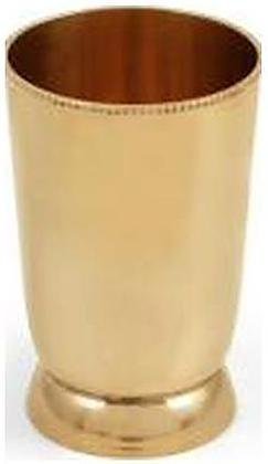 Brass tumbler, plain, catalogue code BR-027