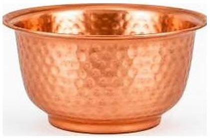 Hammered copper katora, catalogue code CU-058